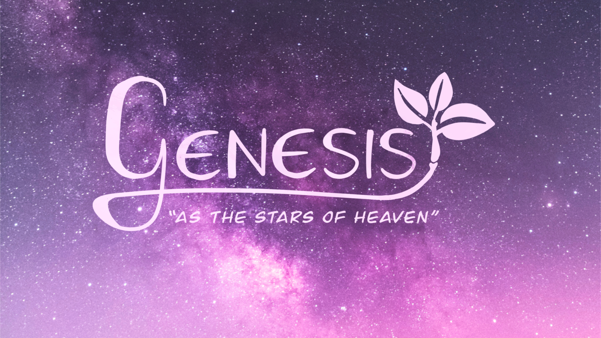 artwork for Genesis - As The Stars Of Heaven sermon series